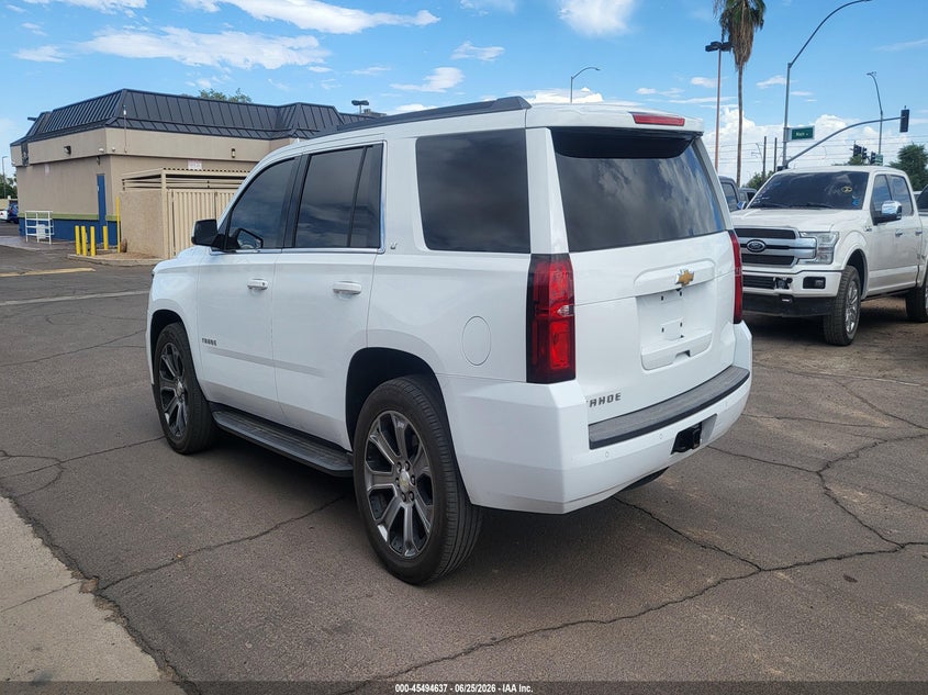 2016 Chevrolet Tahoe VIN 1GNSKBKC9GR404918 IAAI salvage auction — NORMAL WEAR, Clear (Arizona), sold $7,100 on 2026-07-19 (photo 3)