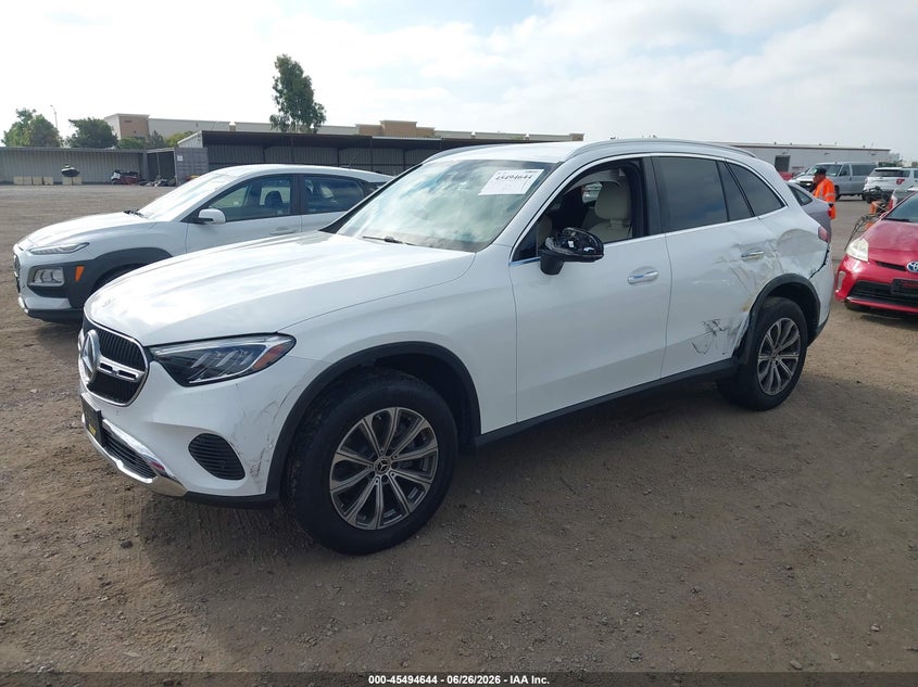 2025 Mercedes-benz Glc VIN W1NKM4GBXSU091567 IAAI salvage auction — LEFT REAR, Wait Title, sold $18,850 on 2026-09-08 (photo 2)