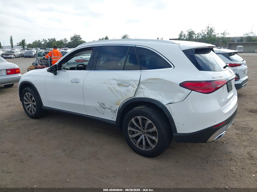 2025 Mercedes-benz Glc VIN W1NKM4GBXSU091567 IAAI salvage auction — LEFT REAR, Wait Title, sold $18,850 on 2026-09-08 (photo 3)