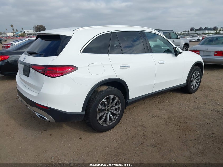 2025 Mercedes-benz Glc VIN W1NKM4GBXSU091567 IAAI salvage auction — LEFT REAR, Wait Title, sold $18,850 on 2026-09-08 (photo 4)