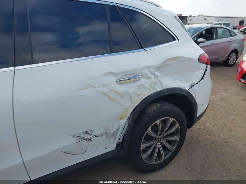 2025 Mercedes-benz Glc VIN W1NKM4GBXSU091567 IAAI salvage auction — LEFT REAR, Wait Title, sold $18,850 on 2026-09-08 (photo 6)