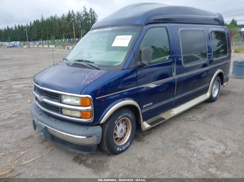 2002 Chevrolet Express 2500 VIN 1GBFG15M321216630 IAAI salvage auction — NORMAL WEAR, Clear (Washington), sold $325 on 2026-07-08 (photo 2)