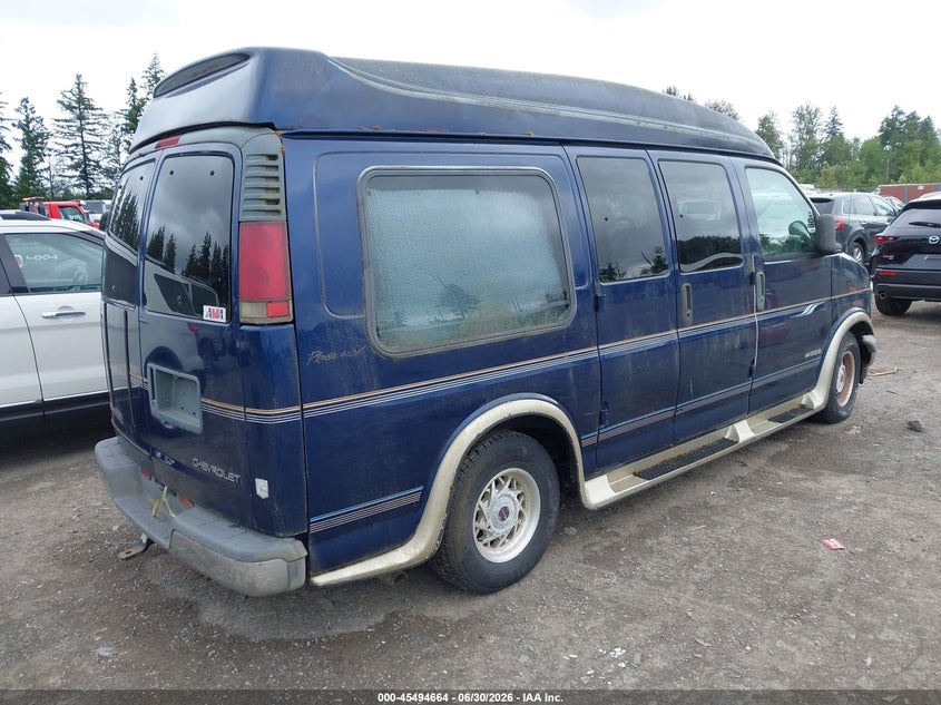 2002 Chevrolet Express 2500 VIN 1GBFG15M321216630 IAAI salvage auction — NORMAL WEAR, Clear (Washington), sold $325 on 2026-07-08 (photo 4)