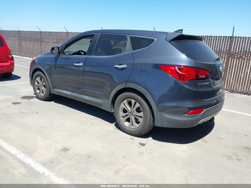 2016 Hyundai Santa fe VIN 5XYZT3LB2GG372361 IAAI salvage auction — NORMAL WEAR, Clear - Dealer Only (California), sold $1,600 on 2026-07-07 (photo 3)
