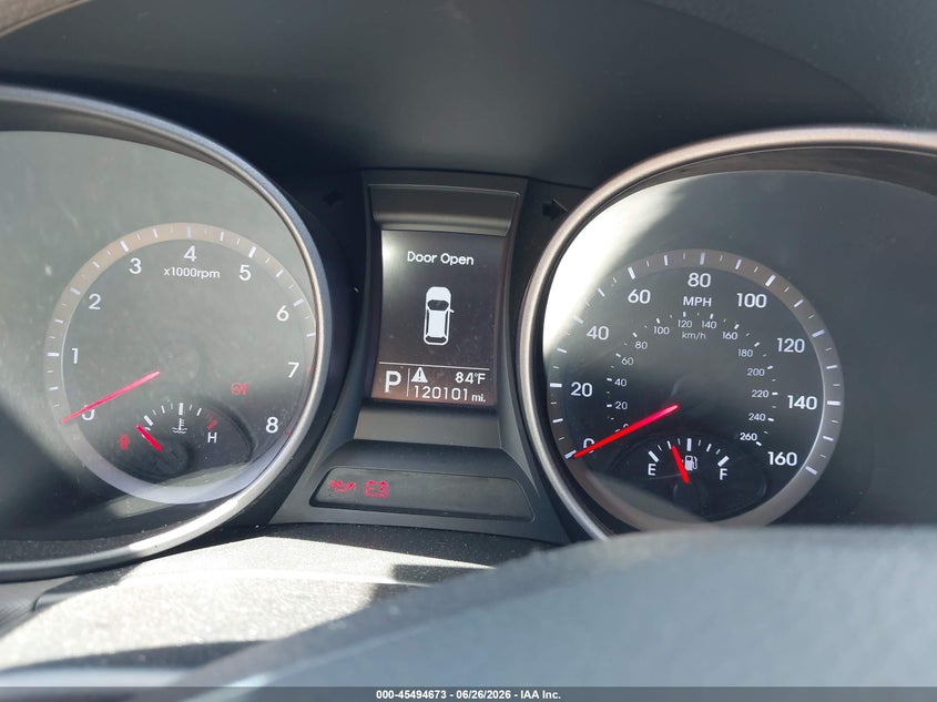 2016 Hyundai Santa fe VIN 5XYZT3LB2GG372361 IAAI salvage auction — NORMAL WEAR, Clear - Dealer Only (California), sold $1,600 on 2026-07-07 (photo 7)