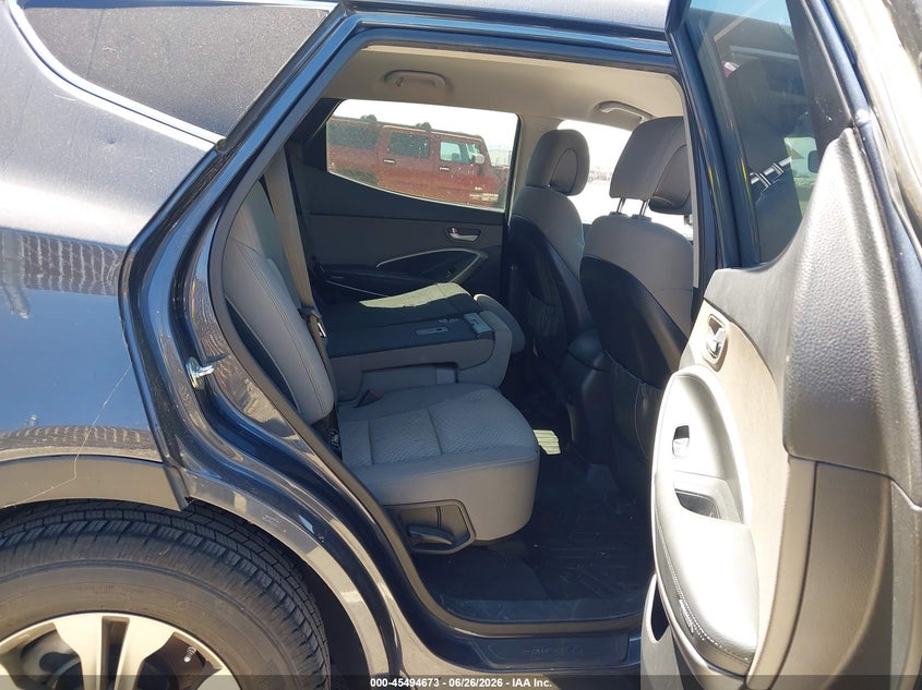 2016 Hyundai Santa fe VIN 5XYZT3LB2GG372361 IAAI salvage auction — NORMAL WEAR, Clear - Dealer Only (California), sold $1,600 on 2026-07-07 (photo 8)