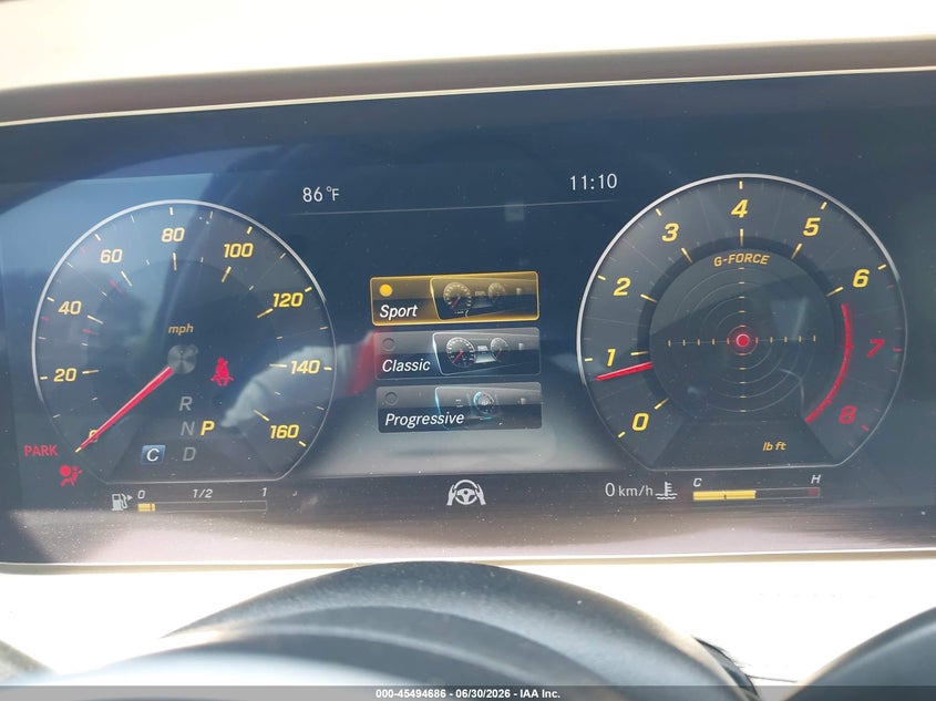 2018 Mercedes-benz S-klasse VIN WDDUG8GBXJA383482 IAAI salvage auction — SIDE, Salvage Title, sold $23,325 on 2026-08-18 (photo 7)