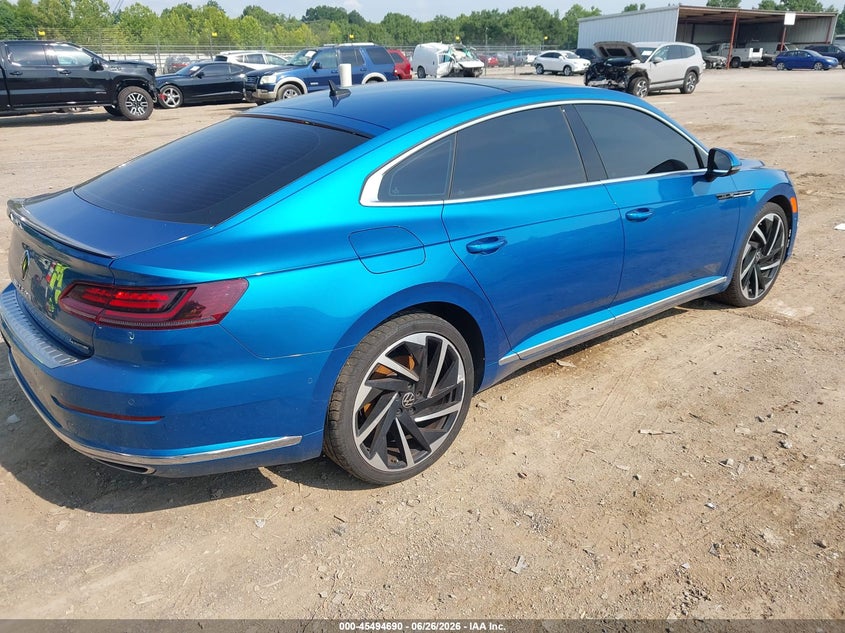 2023 Volkswagen Arteon VIN WVWTR7ANXPE009372 IAAI salvage auction — UNKNOWN, Salvage Title, sold $7,300 on 2026-08-26 (photo 4)