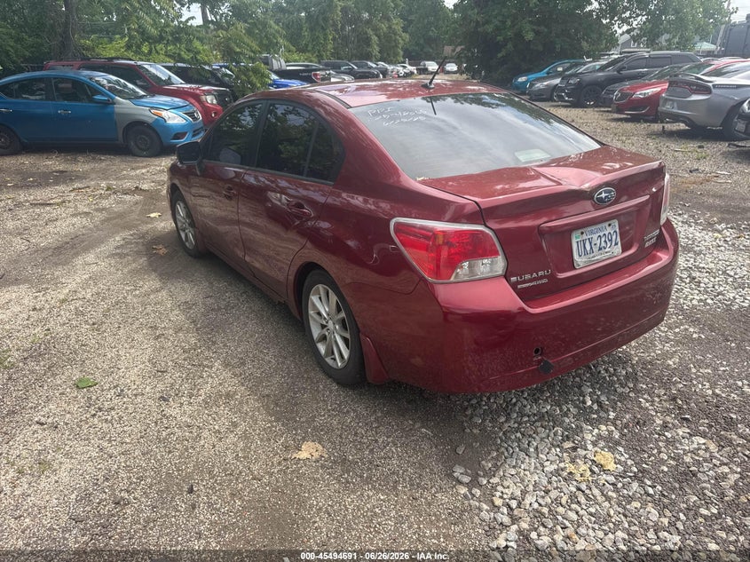 2014 Subaru Impreza VIN JF1GJAC62EH011646 IAAI salvage auction — NORMAL WEAR, Original (Ohio), sold $325 on 2026-07-21 (photo 3)