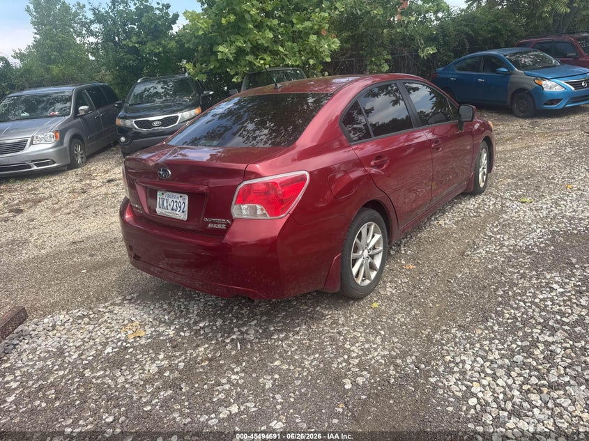 2014 Subaru Impreza VIN JF1GJAC62EH011646 IAAI salvage auction — NORMAL WEAR, Original (Ohio), sold $325 on 2026-07-21 (photo 4)