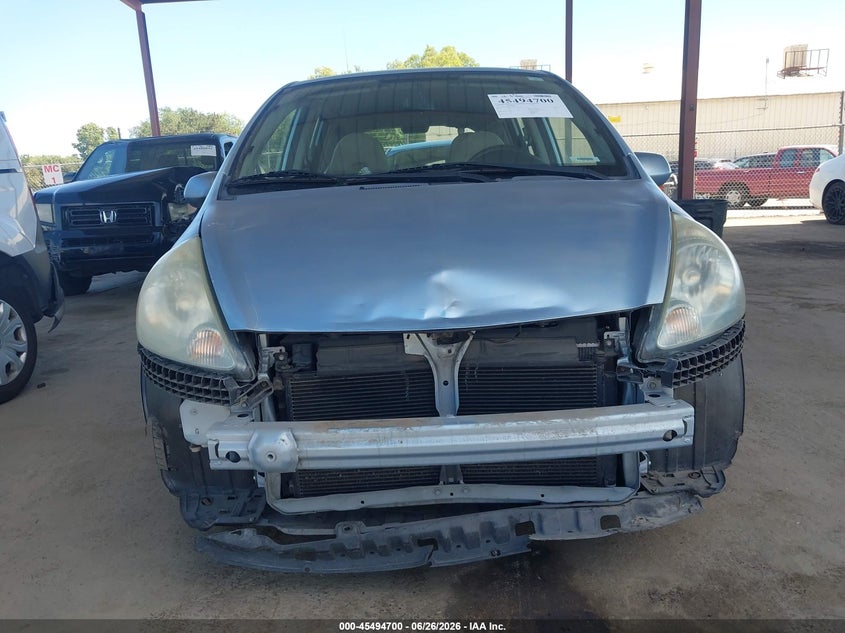 2007 Honda Fit VIN JHMGD38477S010212 IAAI salvage auction — FRONT END, Salvage (California), sold $675 on 2026-07-28 (photo 6)