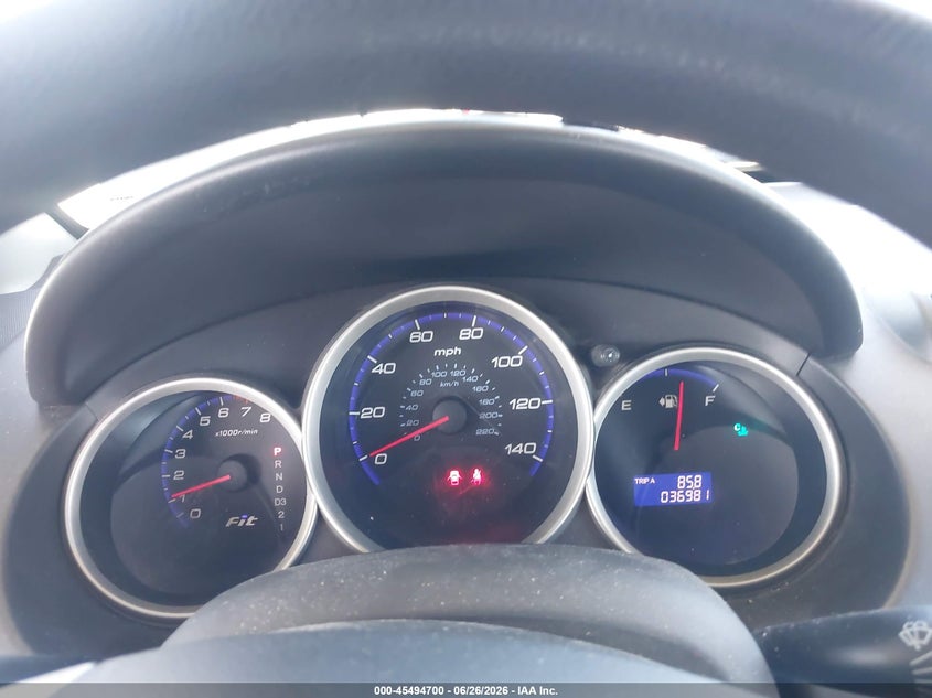 2007 Honda Fit VIN JHMGD38477S010212 IAAI salvage auction — FRONT END, Salvage (California), sold $675 on 2026-07-28 (photo 7)