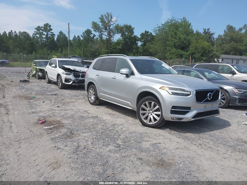 2016 Volvo Xc90 VIN YV4A22PK4G1076744 IAAI salvage auction — NO DAMAGE, Salvage (South Carolina), sold $825 on 2026-07-28 (photo 1)