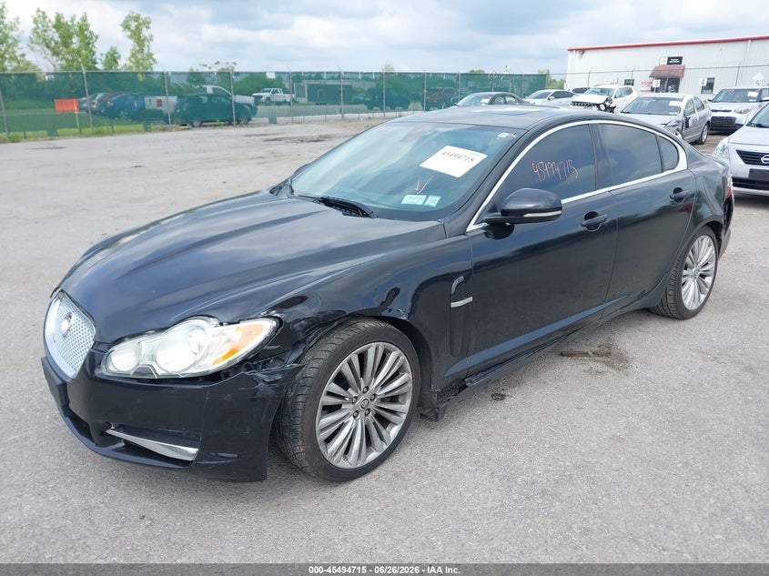 2011 Jaguar Xf VIN SAJWA0GB2BLR90330 IAAI salvage auction — FRONT & REAR, Mv-907A (New York), sold $425 on 2026-07-07 (photo 2)