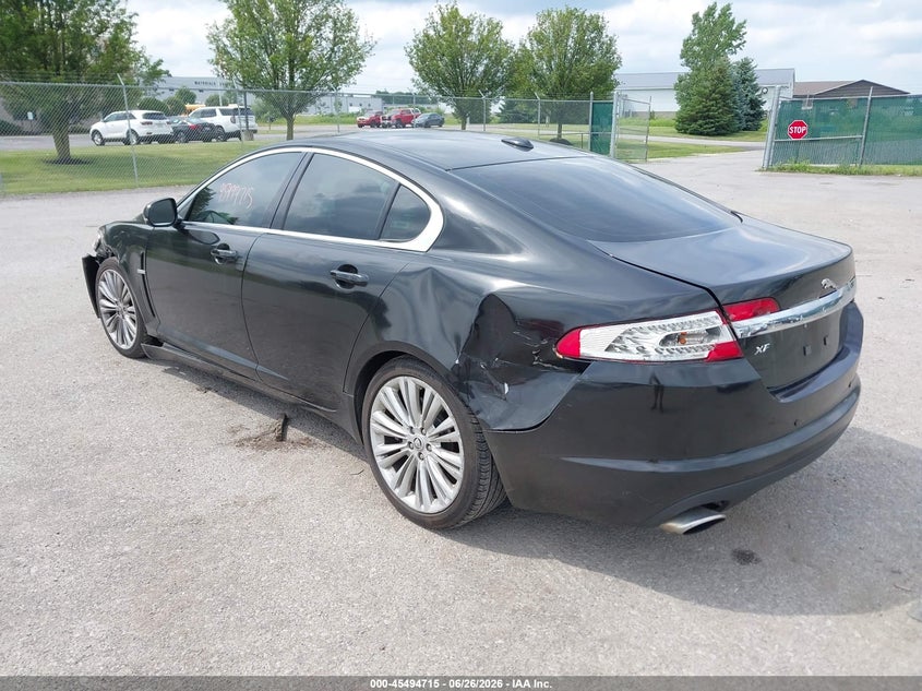 2011 Jaguar Xf VIN SAJWA0GB2BLR90330 IAAI salvage auction — FRONT & REAR, Mv-907A (New York), sold $425 on 2026-07-07 (photo 3)