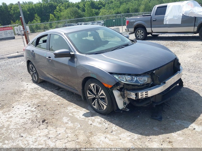2018 Honda Civic VIN JHMFC1F38JX039483 IAAI salvage auction — LEFT SIDE, Salvage (Ohio), sold $4,150 on 2026-07-29 (photo 1)