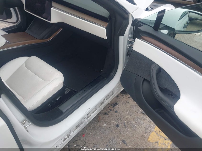 2021 Tesla Model s VIN 5YJSA1E53MF451690 IAAI salvage auction — SIDE, Salvage (Georgia), sold $11,300 on 2026-07-31 (photo 5)