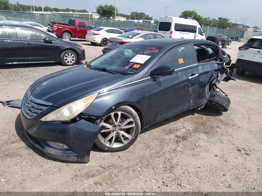 2011 Hyundai Sonata VIN 5NPEC4AC1BH254240 IAAI salvage auction — LEFT REAR, Salvage (Kansas), sold $300 on 2026-07-31 (photo 2)
