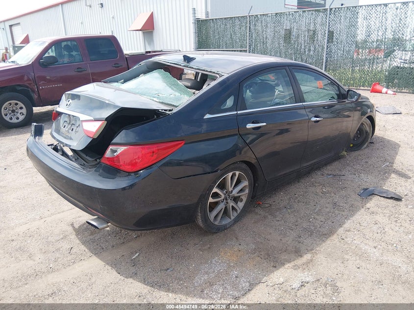 2011 Hyundai Sonata VIN 5NPEC4AC1BH254240 IAAI salvage auction — LEFT REAR, Salvage (Kansas), sold $300 on 2026-07-31 (photo 4)