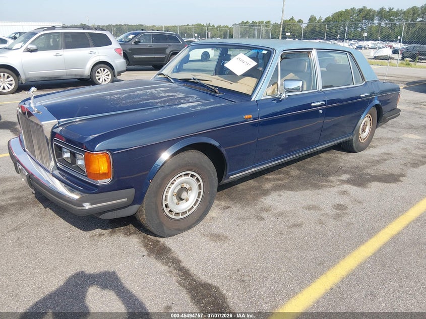 1985 Rolls-royce Silver spur VIN SCAZN42A5FCX12959 IAAI salvage auction — NORMAL WEAR, Clear (South Carolina), sold $3,175 on 2026-07-15 (photo 2)