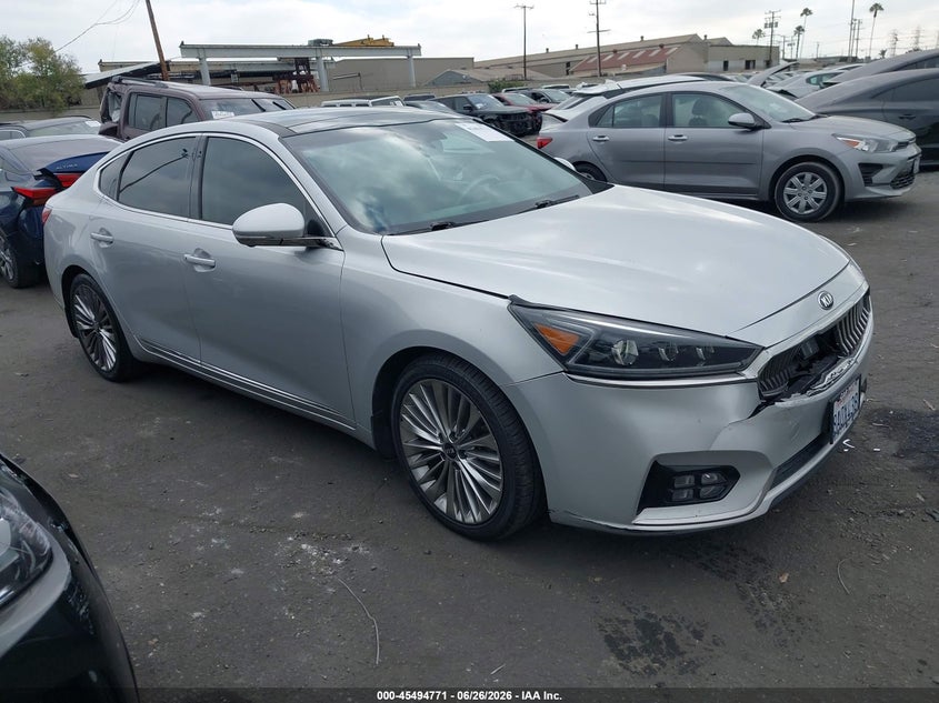 2017 Kia Cadenza VIN KNALC4J18H5070358 IAAI salvage auction — FRONT END, Salvage Certificate (California), sold $2,200 on 2026-07-31 (photo 1)