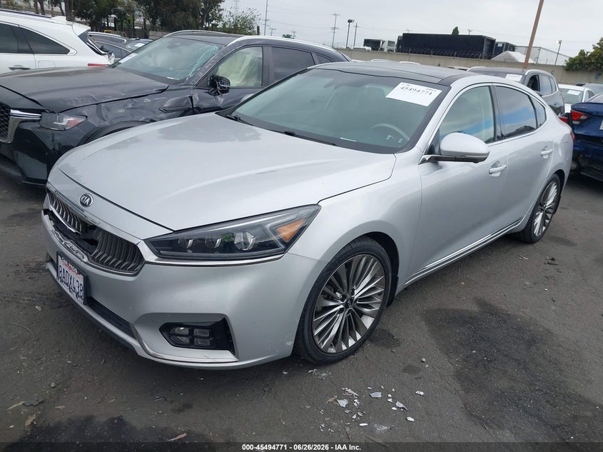 2017 Kia Cadenza VIN KNALC4J18H5070358 IAAI salvage auction — FRONT END, Salvage Certificate (California), sold $2,200 on 2026-07-31 (photo 2)