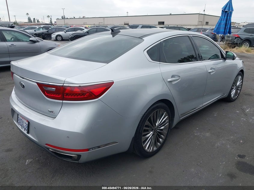 2017 Kia Cadenza VIN KNALC4J18H5070358 IAAI salvage auction — FRONT END, Salvage Certificate (California), sold $2,200 on 2026-07-31 (photo 4)