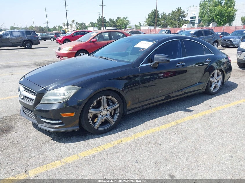 2014 Mercedes-benz Cls-klasse VIN WDDLJ7DB0EA082804 IAAI salvage auction — NORMAL WEAR, Clear - Dealer Only (California), sold $2,575 on 2026-07-28 (photo 2)