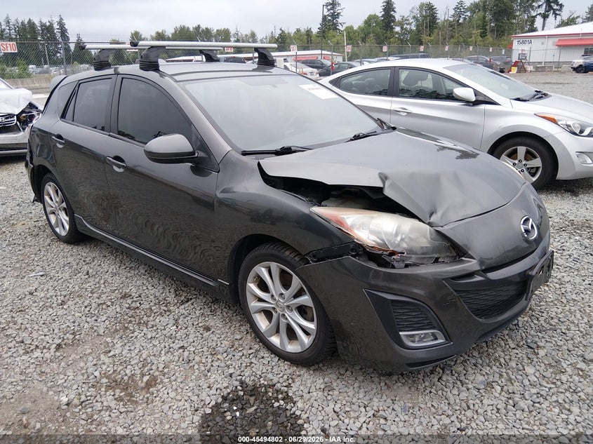 2010 Mazda 3 VIN JM1BL1H65A1300045 IAAI salvage auction — FRONT & REAR, Bill Of Sale (Washington), sold $275 on 2026-07-22 (photo 1)