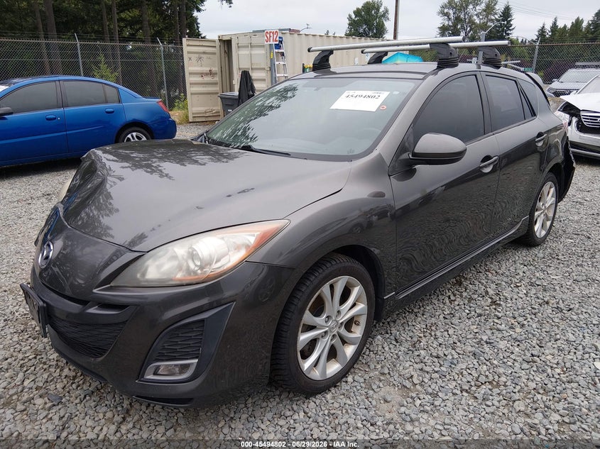 2010 Mazda 3 VIN JM1BL1H65A1300045 IAAI salvage auction — FRONT & REAR, Bill Of Sale (Washington), sold $275 on 2026-07-22 (photo 2)