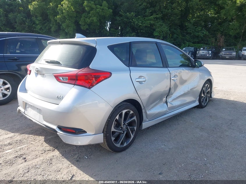 2017 Toyota Corolla VIN JTNKARJE6HJ551278 IAAI salvage auction — RIGHT SIDE, Salvage (Kansas), sold $4,300 on 2026-07-29 (photo 4)