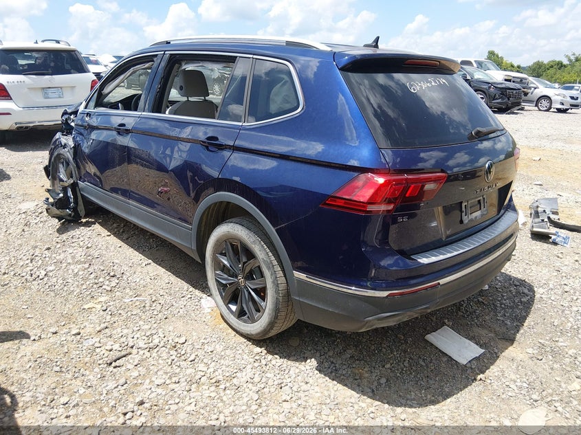 2023 Volkswagen Tiguan VIN 3VV3B7AX5PM062398 IAAI salvage auction — FRONT END, Salvage (Tennessee), sold $4,150 on 2026-07-12 (photo 3)