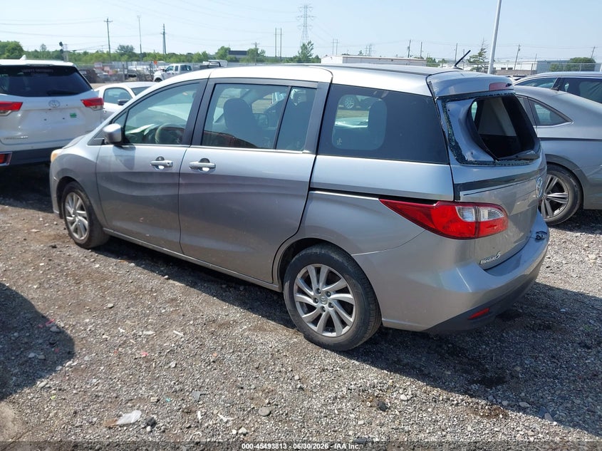 2012 Mazda 5 VIN JM1CW2BL2C0102449 IAAI salvage auction — REAR END, Salvage (Ohio), sold $325 on 2026-07-16 (photo 3)