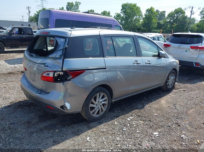 2012 Mazda 5 VIN JM1CW2BL2C0102449 IAAI salvage auction — REAR END, Salvage (Ohio), sold $325 on 2026-07-16 (photo 4)
