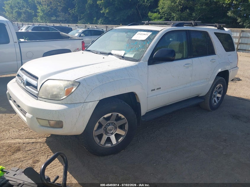 2005 Toyota 4runner VIN JTEBU14R150075059 IAAI salvage auction — NORMAL WEAR, Clear (Tennessee), sold $3,050 on 2026-07-08 (photo 2)