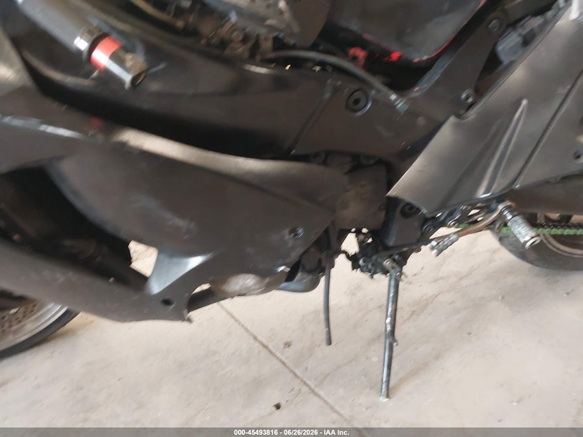 2005 Kawasaki Zx636 VIN JKBZXJC115A018074 IAAI salvage auction — ALL OVER, Salvage (California), sold $25 on 2026-07-29 (photo 9)