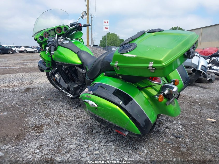 2012 Kawasaki Vulcan VIN JKBVNRJ15CA005394 IAAI salvage auction — FRONT END, Salvage Title, sold $950 on 2026-09-04 (photo 3)