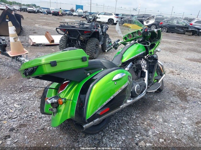 2012 Kawasaki Vulcan VIN JKBVNRJ15CA005394 IAAI salvage auction — FRONT END, Salvage Title, sold $950 on 2026-09-04 (photo 4)