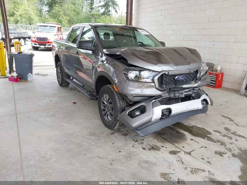 2021 Ford Ranger VIN 1FTER4FHXMLD44164 IAAI salvage auction — FRONT END, Bill Of Sale (Washington), sold $7,100 on 2026-07-29 (photo 1)