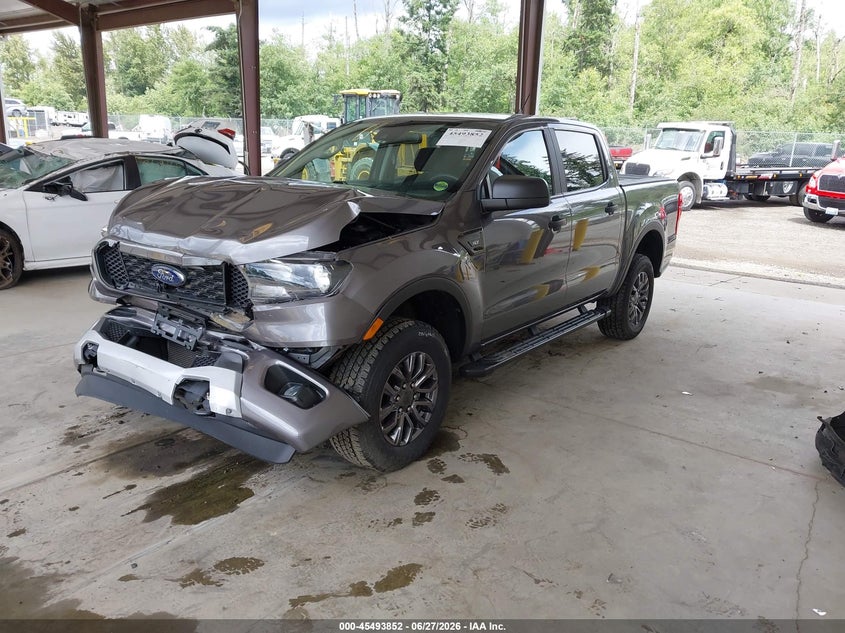 2021 Ford Ranger VIN 1FTER4FHXMLD44164 IAAI salvage auction — FRONT END, Bill Of Sale (Washington), sold $7,100 on 2026-07-29 (photo 2)