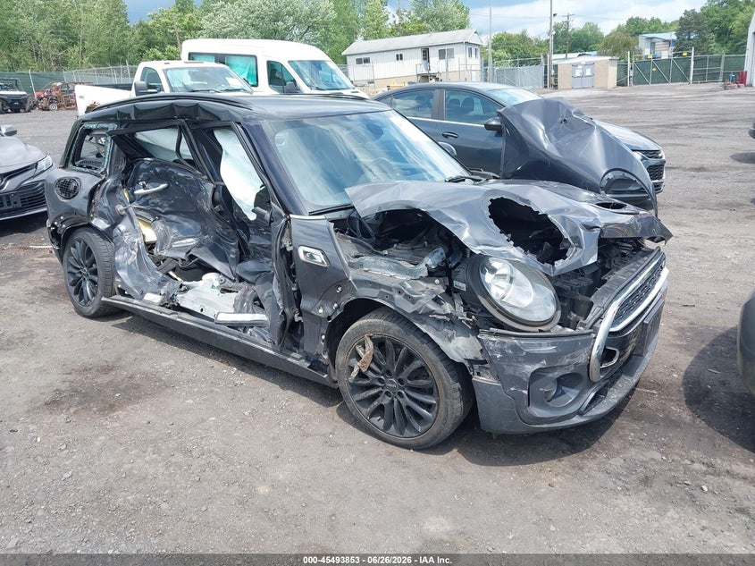 2017 Mini Clubman VIN WMWLN9C56H2E49175 IAAI salvage auction — FRONT & REAR, Salvage (Pennsylvania), sold $25 on 2026-07-14 (photo 1)