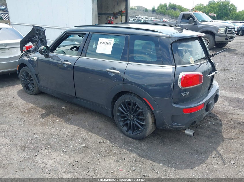 2017 Mini Clubman VIN WMWLN9C56H2E49175 IAAI salvage auction — FRONT & REAR, Salvage (Pennsylvania), sold $25 on 2026-07-14 (photo 3)