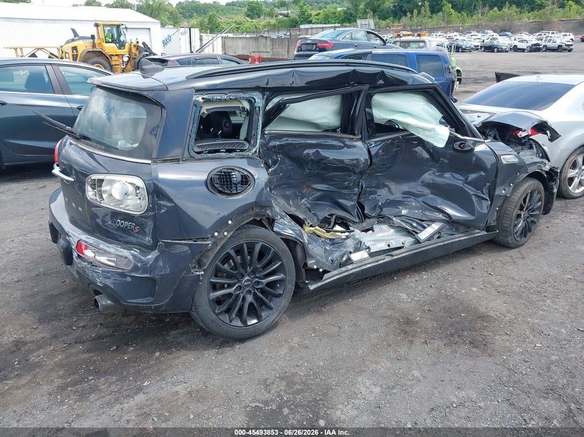 2017 Mini Clubman VIN WMWLN9C56H2E49175 IAAI salvage auction — FRONT & REAR, Salvage (Pennsylvania), sold $25 on 2026-07-14 (photo 4)