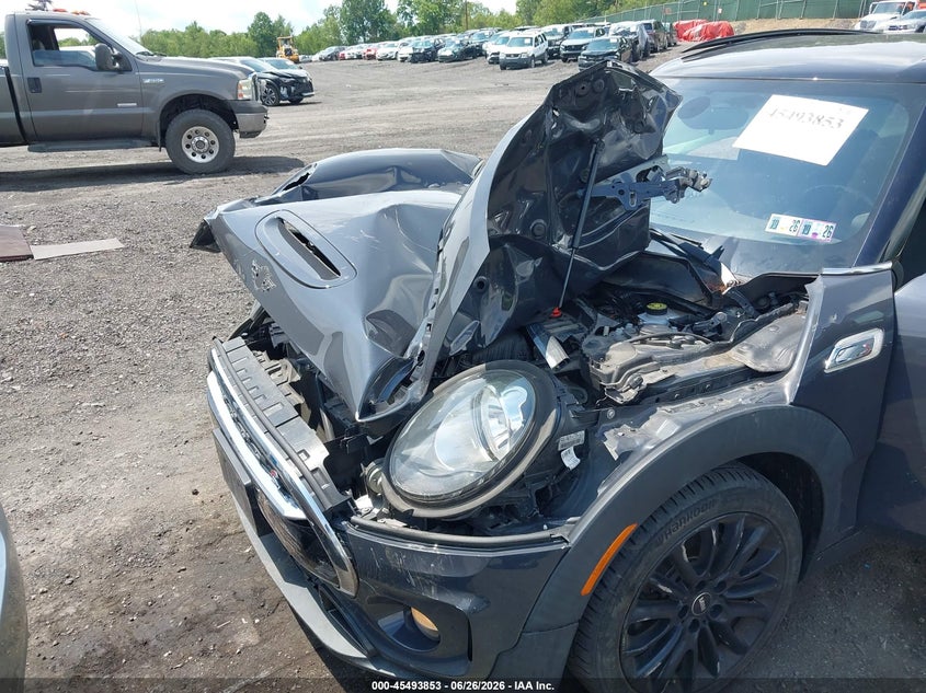 2017 Mini Clubman VIN WMWLN9C56H2E49175 IAAI salvage auction — FRONT & REAR, Salvage (Pennsylvania), sold $25 on 2026-07-14 (photo 6)