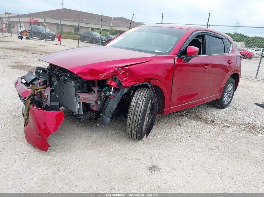 2025 Mazda Cx-5 VIN JM3KFBBL4S0801342 IAAI salvage auction — FRONT END, Salvage (Wisconsin), sold $25 on 2026-07-28 (photo 2)