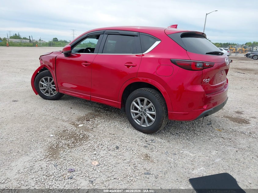 2025 Mazda Cx-5 VIN JM3KFBBL4S0801342 IAAI salvage auction — FRONT END, Salvage (Wisconsin), sold $25 on 2026-07-28 (photo 3)