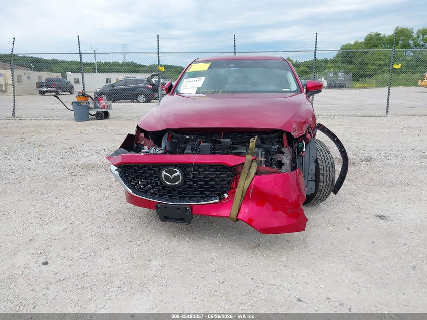 2025 Mazda Cx-5 VIN JM3KFBBL4S0801342 IAAI salvage auction — FRONT END, Salvage (Wisconsin), sold $25 on 2026-07-28 (photo 6)