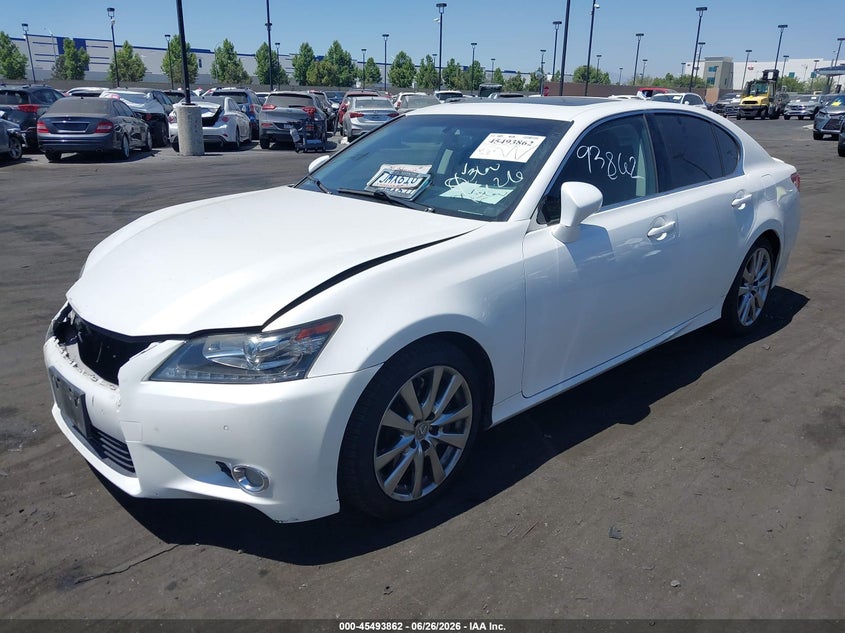 2015 Lexus Gs VIN JTHBE1BL2FA001434 IAAI salvage auction — FRONT END, Salvage Certificate (California), sold $4,200 on 2026-07-10 (photo 2)