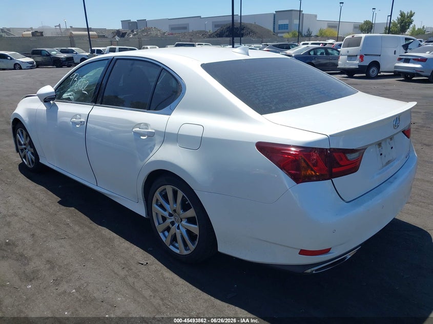 2015 Lexus Gs VIN JTHBE1BL2FA001434 IAAI salvage auction — FRONT END, Salvage Certificate (California), sold $4,200 on 2026-07-10 (photo 3)