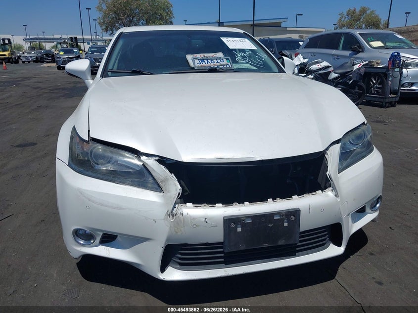 2015 Lexus Gs VIN JTHBE1BL2FA001434 IAAI salvage auction — FRONT END, Salvage Certificate (California), sold $4,200 on 2026-07-10 (photo 6)